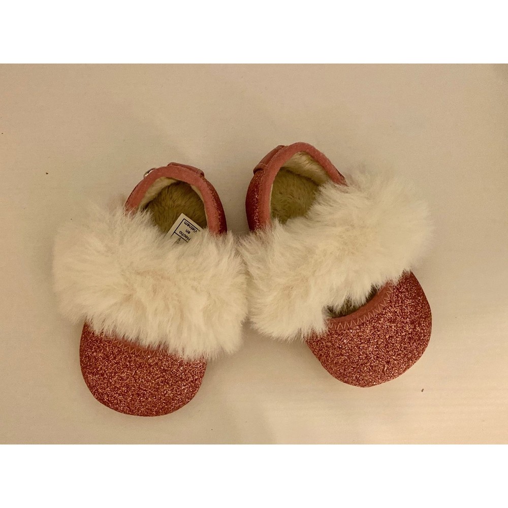 Ugg Baby girls glitter ballet shoes